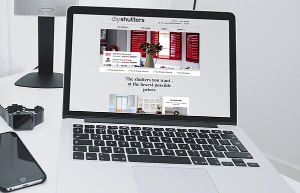 Diy Shutters Ecommerce Website