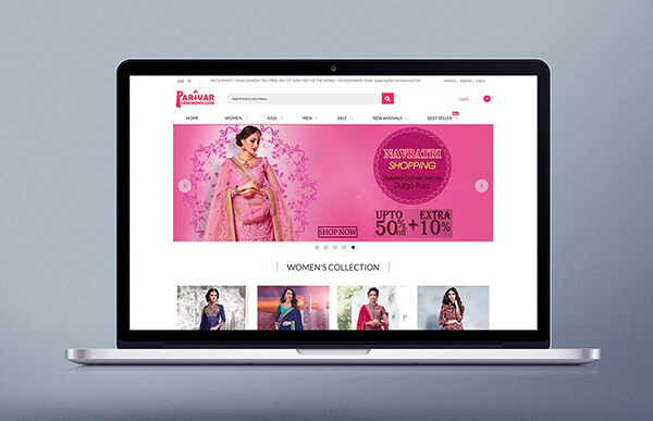 Parivar Ceremony Ecommerce Website