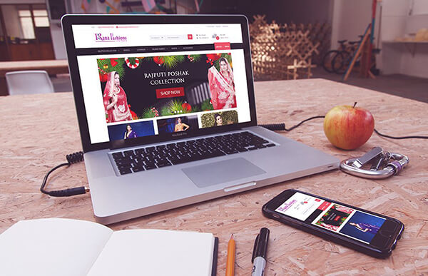 Rana fashions Ecommerce Website