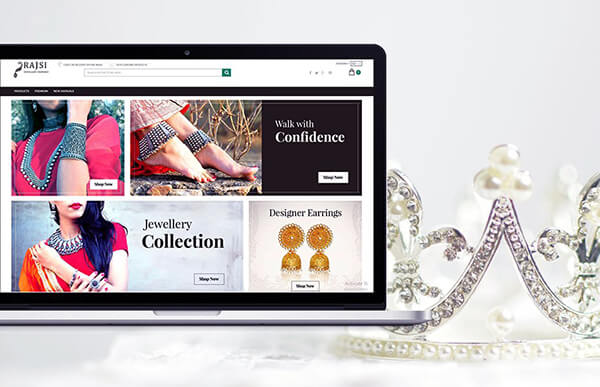 Rajsi Ecommerce Website